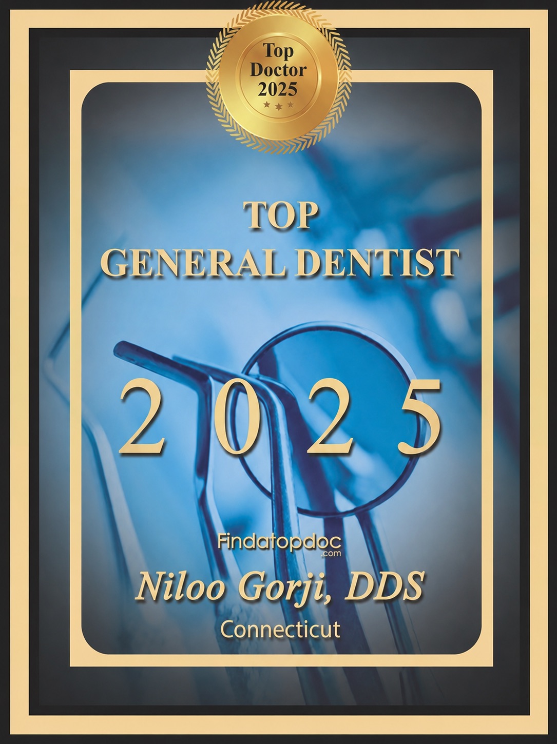 top dentist award logo